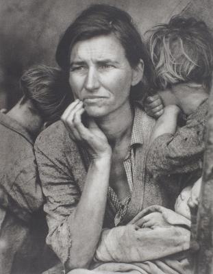 Dorothea Lange : Example of work by the artist